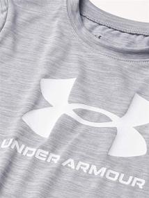 img 1 attached to Шорты для мальчиков Under Armour серого цвета