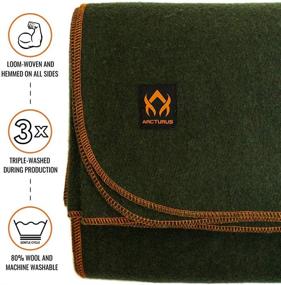 img 3 attached to 🚨 Arcturus Heavy Military Wool Blanket: A Reliable Safety Essential for Emergency Response Equipment