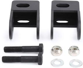 img 1 attached to Adjustable 1-3 Inch Heavy Duty Solid Leveling Lift Kits for 2011-19 Silverado GMC Sierra 2500HD 3500HD 4x4 - Dynofit Torsion Keys with Shock Extenders