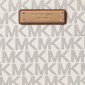 img 2 attached to 👜 Michael Kors Jet Continental Wristlet: The Ultimate Women's Handbag & Wallet Combo