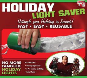 img 1 attached to Emson 9467 Holiday Light Saver: The Ultimate Solution for Tangle-Free and Protected Holiday Lights