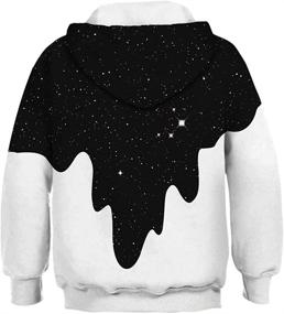 img 2 attached to FLYCHEN Fashion Printed Sweatshirt Pullover Boys' Clothing and Fashion Hoodies & Sweatshirts
