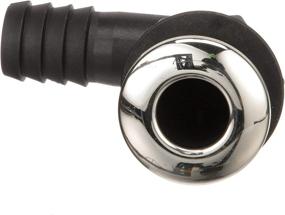 img 2 attached to Seachoice 18561 90 Degree Thru-Hull Connector – 1-1/8 Inch ID Hose – 1-3/8 Inch Max Hull