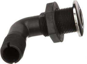 img 1 attached to Seachoice 18561 90 Degree Thru-Hull Connector – 1-1/8 Inch ID Hose – 1-3/8 Inch Max Hull