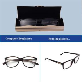 img 1 attached to Philley Eyeglass Aluminum Ultra Light Glasses: Sleek Men's Accessories in Sunglasses & Eyewear