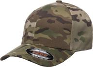 🧢 officially licensed flexfit multi-cam baseball cap - 6 panel, 2 patterns: black camo or green camo logo