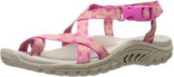 👡 skechers women's reggae-haystack toe ring sandal: comfortable & stylish footwear for summer logo