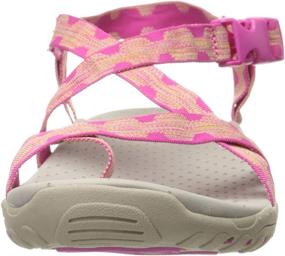 img 3 attached to 👡 Skechers Women's Reggae-Haystack Toe Ring Sandal: Comfortable & Stylish Footwear for Summer