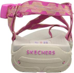 img 2 attached to 👡 Skechers Women's Reggae-Haystack Toe Ring Sandal: Comfortable & Stylish Footwear for Summer