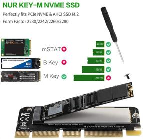 img 3 attached to Адаптер NVMe PCIe X16 PCI