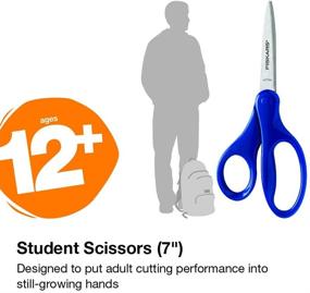 img 1 attached to 📚 Fiskars 199700 Back to School Supplies:Premium Student Scissors Softgrip, 7 Inch, 3 Pack