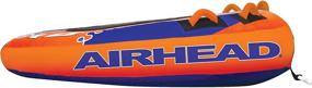 img 2 attached to 🍊 Airhead Super Slice: Top-rated 1-3 Rider Towable Tube for Boating - Orange, Three Person