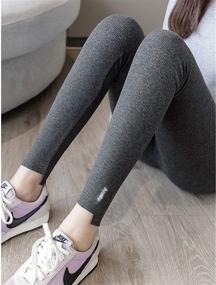 img 1 attached to Hixiaohe Womens Leggings Thermal 137 176Lbs Sports & Fitness and Other Sports