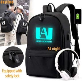 img 3 attached to Academia Luminous Backpack Зарядка для ноутбука