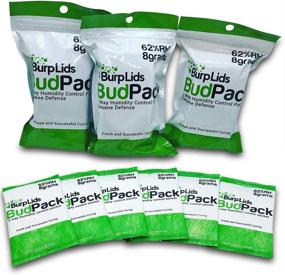 img 2 attached to Herbal Storage Bud Pack with Burp Lids, 2-Way Humidity Control (62% RH), 8g Size for Protecting up to 1 Ounce (30 Grams) of Flower, Prevents Terpene Loss, Over Drying, and Molding, 12-Count Resealable Bag