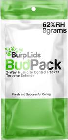 img 4 attached to Herbal Storage Bud Pack with Burp Lids, 2-Way Humidity Control (62% RH), 8g Size for Protecting up to 1 Ounce (30 Grams) of Flower, Prevents Terpene Loss, Over Drying, and Molding, 12-Count Resealable Bag