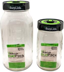 img 1 attached to Herbal Storage Bud Pack with Burp Lids, 2-Way Humidity Control (62% RH), 8g Size for Protecting up to 1 Ounce (30 Grams) of Flower, Prevents Terpene Loss, Over Drying, and Molding, 12-Count Resealable Bag