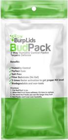 img 3 attached to Herbal Storage Bud Pack with Burp Lids, 2-Way Humidity Control (62% RH), 8g Size for Protecting up to 1 Ounce (30 Grams) of Flower, Prevents Terpene Loss, Over Drying, and Molding, 12-Count Resealable Bag