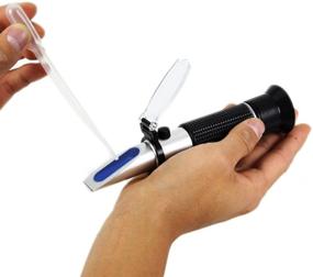 img 1 attached to Ade Advanced Optics Dual Scale Salinity Refractometer (1.0-1.070 S.G.) for Aquariums &amp; Seawater