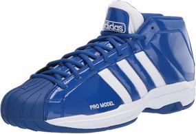 img 4 attached to 👟 Adidas Men's White Scarlet Athletic Model Sneaker: High-Performance Shoes for Sport & Style