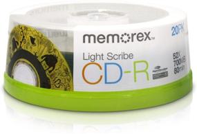img 1 attached to Memorex LightScribe CD-R Blank Media - Direct-to-Disc Laser Etch Printing (20pk) - 700MB/80 min