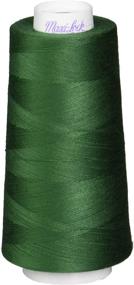 img 1 attached to 🧵 Churchill Green Thread Spool, American & Efird Maxi-Lock Cone, 3,000yd