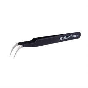 img 3 attached to 💁 Beyelian Curved Tip Volume Lash Tweezers – Professional Eyelash Extension Tweezers (ESD-15)