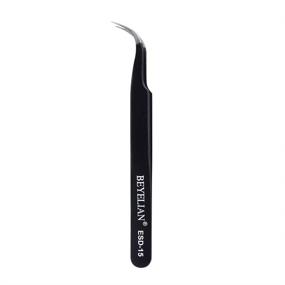 img 4 attached to 💁 Beyelian Curved Tip Volume Lash Tweezers – Professional Eyelash Extension Tweezers (ESD-15)