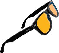 🕶️ swanwick: henley night swannies - premium blue light blocking glasses with superior orange tint for gaming pc, laptop, and smartphone screen glare - sleep support logo