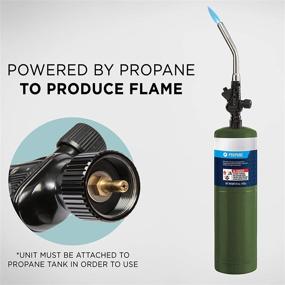 img 3 attached to Ivation Heavy-Duty Trigger-Start Propane Torch: Power up Your Projects with Propane!