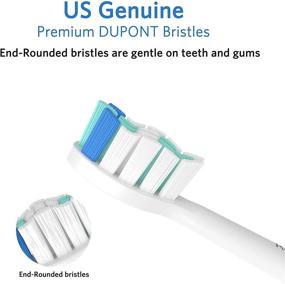 img 2 attached to 🪥 Relax Artist Toothbrush Heads - Compatible with Philips Sonicare HX6250, HX6730, HX6530, HX6930 - 8 Pack