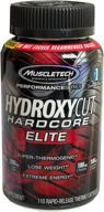 💪 hydroxycut hardcore elite: enhance performance with 110 rapid-release thermo caps logo