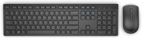 img 4 attached to 💻 Беспроводная клавиатура и мышь Dell KM636 в чёрном цвете - улучшите свой опыт