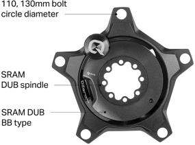 img 1 attached to 🔬 Quarq DZero Dub Power Meter Spider: Unmatched Precision and Performance