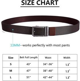 img 1 attached to 🔧 Adjustable Casual Ratchet Automatic Buckle