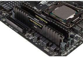 img 1 attached to 🔥 Corsair Vengeance LPX 16GB (2x8GB) DDR4 3200 C16 1.35V - PC Memory CMK16GX4M2D3200C16 Black: High Performance DDR4 RAM for Speedy Gaming and Computing