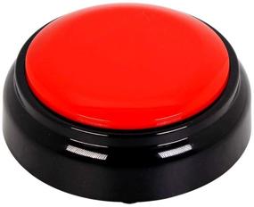 img 4 attached to 🎙️ Easy Button Record & Play: Neutral Voice Recording Button for Funny Office Gifts - Battery Powered Sound Buttons | 30 Seconds Talking Message