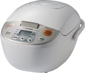 img 4 attached to 🍚 Zojirushi NL-AAC10 Micom Rice Cooker: Top-Rated Uncooked Rice Cooker and Warmer, 5.5 Cups/1.0-Liter Capacity, Beige Color, 1.0 L Size