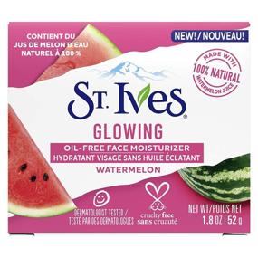 img 1 attached to 🍉 St. Ives Oil-Free Watermelon Glowing Face Moisturizer - 1.8 oz (Single Pack)