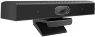 🎥 1080p video conference webcam - hd video and audio conferencing system for small meeting rooms - wide angle - black with guide hole logo