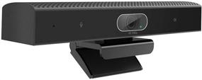 img 4 attached to 🎥 1080P Video Conference Webcam - HD Video and Audio Conferencing System for Small Meeting Rooms - Wide Angle - Black with Guide Hole