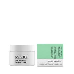 img 2 attached to 🍉 Acure Ultra Hydrating Facial Gel Cream - 100% Vegan, Intense Hydration with Watermelon Seed Extract & Hyaluronic Acid, 1 Fl Oz