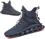 👟 fashionably comfortable drantren running athletic sneakers for men logo