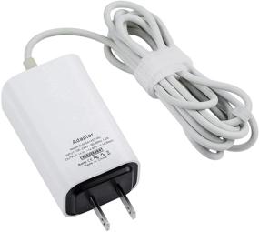 img 4 attached to Wakeach Mac Book Air Charger 45W Magnetic 1 Power Adapter Charger for Mac Book Air 11 inch 13 inch (Made Before Mid 2011), Portable & Lightweight Mini Travel Wall Charger for Mac Air Laptop