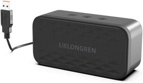 img 4 attached to 🔊 Hi-Quality Sound USB Computer Speaker: Louder Volume, Richer Bass, Compact Size