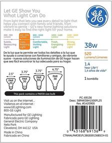 img 1 attached to GE Halogen Efficient 38 Watt Outdoor