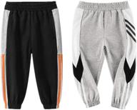 toddler athletic dinosaur sweatpants black5080 gray5073 boys' clothing for pants logo