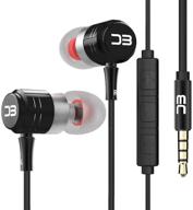 💎 digibobs magnetic wired earbuds with microphone - enhanced bass, volume control, medical grade silica gel logo