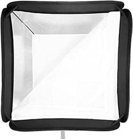 img 2 attached to 📸 Godox Portable Collapsible Softbox 60cm x 60cm with Quick Release Bowens Mount Speedring Adapter for Studio Photography - 24x24 Inch