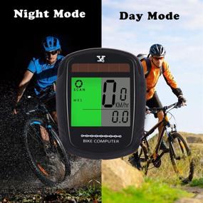 img 1 attached to JGRZF Bike Computer: Wireless Speedometer and Odometer with Backlight, Waterproof LCD Display – Ideal for Outdoor Cycling and Fitness (Wireless Computer)